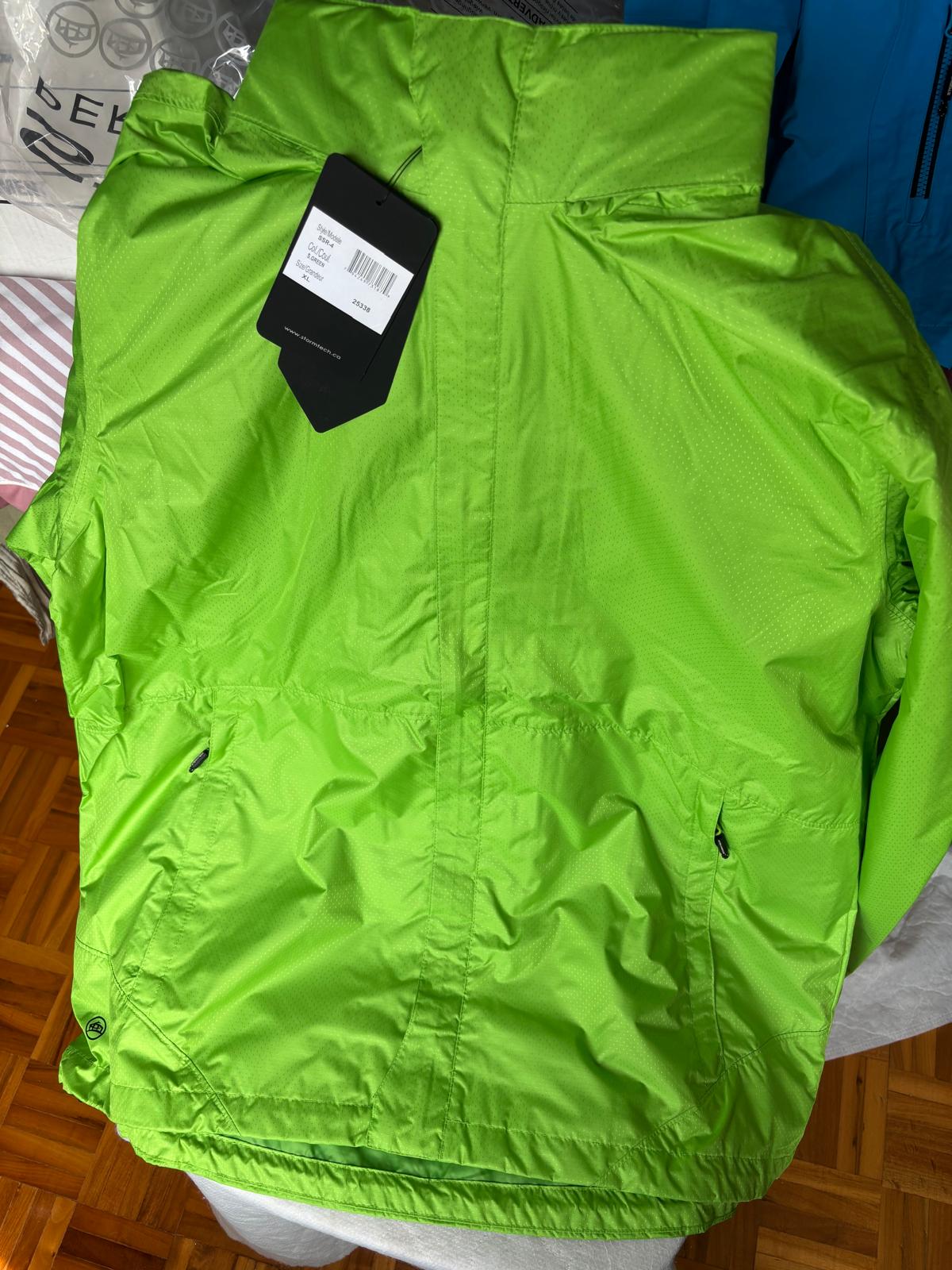 Baleaf Men's Waterproof Windbreaker Jacket – Lightweight, Packable, Reflective for Running, Cycling, Hiking & Golf