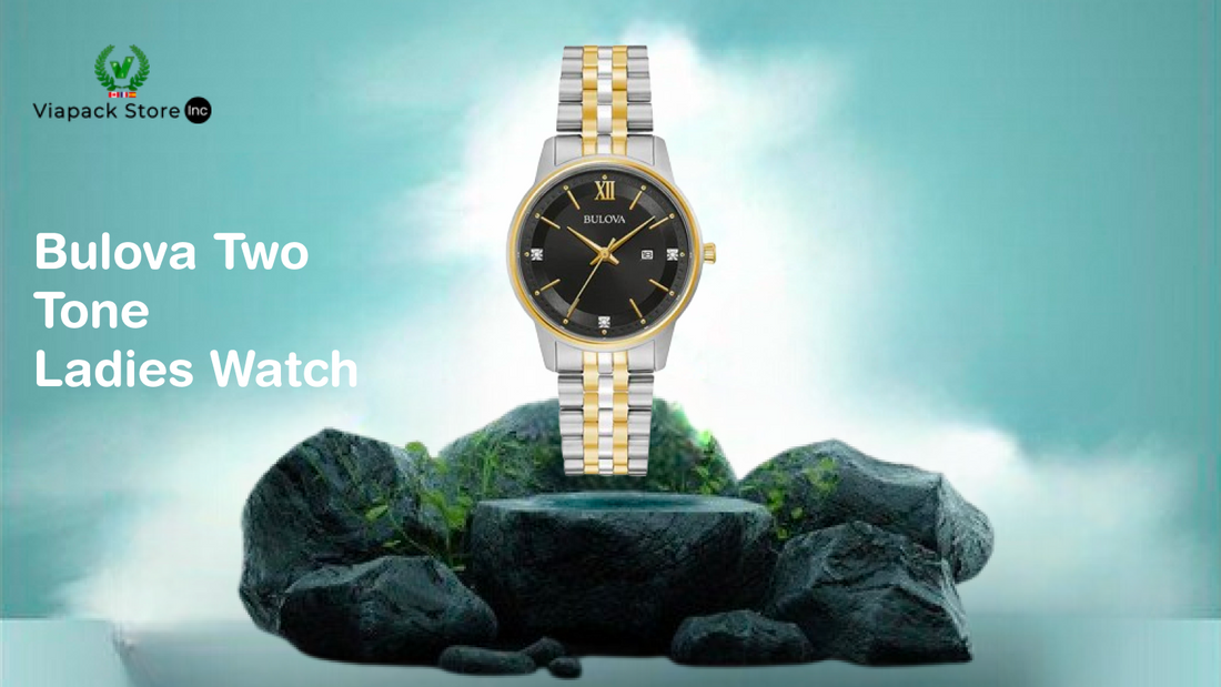 Viapackstore Inc. – Bulova Two-Tone Ladies Watch, the Perfect Blend of Elegance and Functionality