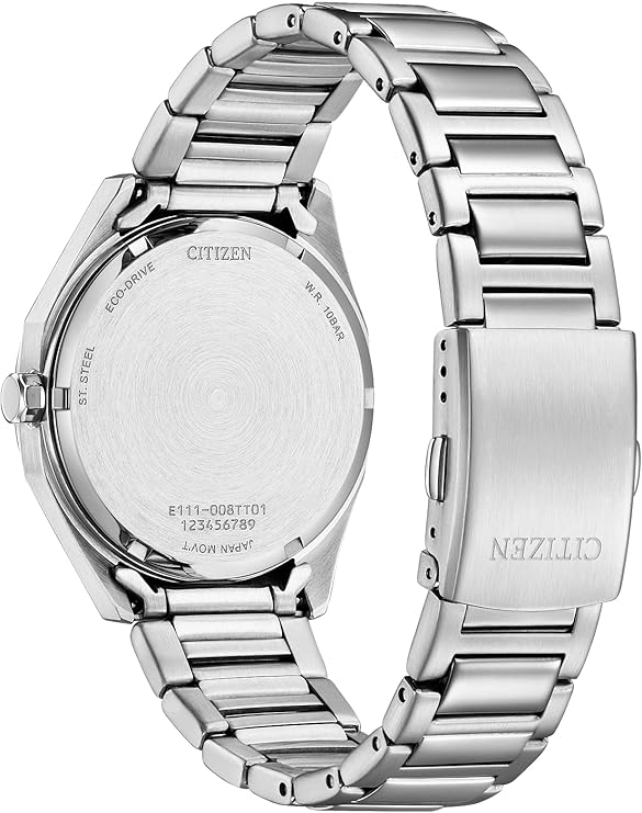 Citizen Men's Eco-Drive Watch 151081007 – 38mm Silver-Gold 2-Tone Stainless Steel with White Dial